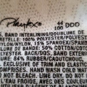 Playtex 18 hour Bra 44DDD